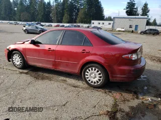 2006 Mazda 6 i with VIN 1YVFP80C065M60280, listed as a Copart auction lot 83695694 with 177,580 mi miles and Salvage Title. Bid and sale history available at carsss.com. Image 2.