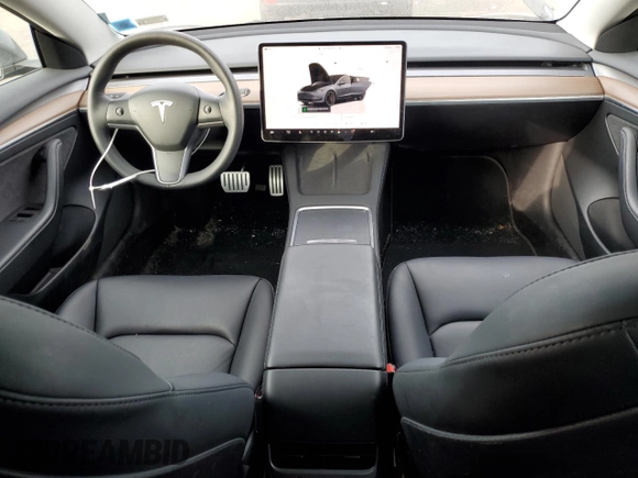 2023 Tesla Model 3 Performance z VIN 5YJ3E1EC4PF488873, wystawiony jako Copart lot #78991994 z przebiegiem 26 452 mil mil oraz Szkoda całkowita • Salvage title. Historia ofert i sprzedaży dostępna na DreamBid. Obrazek 8.