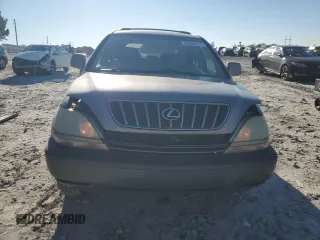 2001 Lexus RX 300 with VIN JTJGF10U310097117, listed as a Copart auction lot 83028204 with 345,675 mi miles and Salvage Title. Bid and sale history available at carsss.com. Image 5.