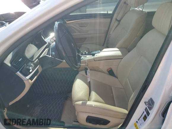 2014 BMW 5 Series 535d with VIN WBAXA5C5XED690305, listed as a Copart auction lot 87819095 with 115,673 mi miles and Salvage Title. Bid and sale history available at carsss.com. Image 7.