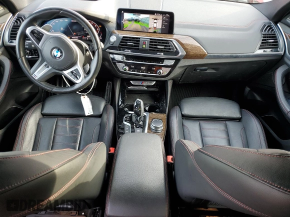 2020 BMW X4 M40i with VIN 5UX2V5C07L9C32535, listed as a Copart auction lot 44514375 with 52,004 mi miles and Non repairable. Bid and sale history available at DreamBid. Image 8.