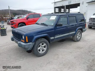 2000 Jeep Cherokee Police with VIN 1J4FF48S7YL223212, listed as a IAAI auction lot 41492346 with NaN miles. Bid and sale history available at carsss.com. Image 17.