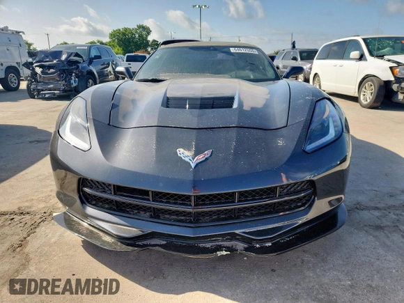 2014 Chevrolet Corvette Z51 2LT with VIN 1G1YJ3D77E5123886, listed as a Copart auction lot 64612555 with 91,136 mi miles and Clean title. Bid and sale history available at DreamBid. Image 5.