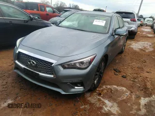 2019 Infiniti Q50 Luxe with VIN JN1EV7AP0KM513825, listed as a IAAI auction lot 41310796 with 92,131 mi miles and . Bid and sale history available at DreamBid. Image 18.