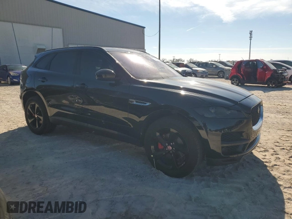 2017 Jaguar F-Pace 20d Premium with VIN SADCJ2BNXHA091982, listed as a Copart auction lot 87441914 with 117,295 mi miles and Clean Title. Bid and sale history available at DreamBid. Image 4.