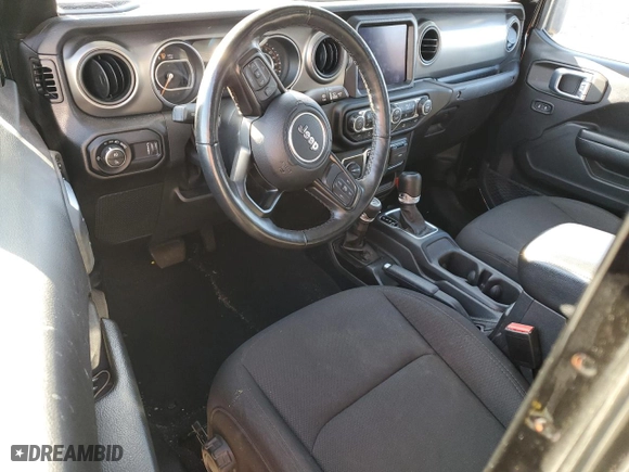 2023 Jeep Gladiator Freedom with VIN 1C6HJTAG7PL500766, listed as a Copart auction lot 47034615 with 47,183 mi miles and Salvage Title. Bid and sale history available at carsss.com. Image 8.