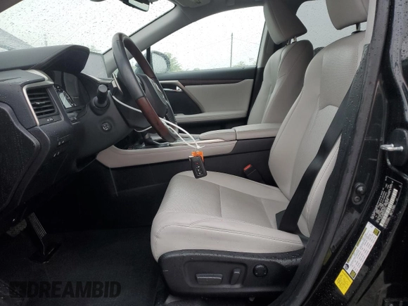 2022 Lexus RX 350 with VIN 2T2HZMDA3NC336334, listed as a Copart auction lot 54588745 with 23,435 mi miles and Salvage title. Bid and sale history available at DreamBid. Image 7.