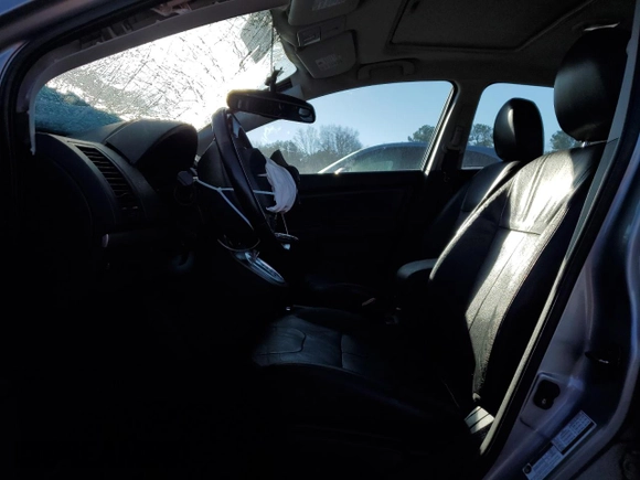 2012 Nissan Sentra SR with VIN 3N1AB6AP0CL762462, listed as a Copart auction lot 43589825 with Not Provided miles and Salvage Title. Bid and sale history available at DreamBid. Image 7.