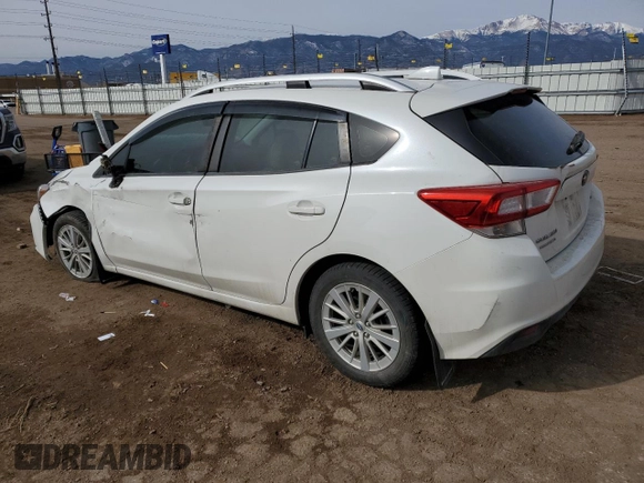 2017 Subaru Impreza Premium with VIN 4S3GTAB69H3738094, listed as a Copart auction lot 49854535 with 101,729 mi miles and Salvage title. Bid and sale history available at DreamBid. Image 2.