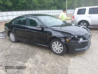2013 Volkswagen Passat Wolfsburg Edition with VIN 1VWAH7A38DC147571, listed as a IAAI auction lot 42529851 with 254,445 mi miles and . Bid and sale history available at DreamBid. Image 1.