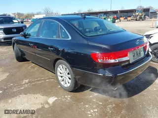 2009 Hyundai Azera GLS with VIN KMHFC46D39A351345, listed as a IAAI auction lot 41974507 with 138,174 mi miles. Bid and sale history available at carsss.com. Image 3.