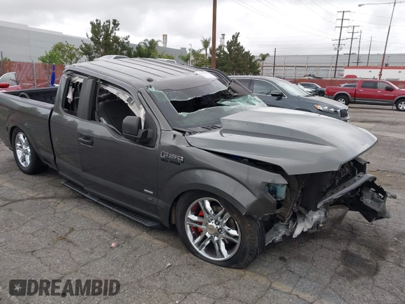 2016 Ford F-150 XL with VIN 1FTEX1CPXGKE86217, listed as a IAAI auction lot 42051290 with Not provided miles and . Bid and sale history available at DreamBid. Image 1.