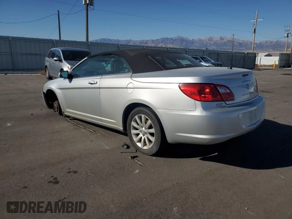 2010 Chrysler Sebring Touring with VIN 1C3BC5ED2AN172225, listed as a Copart auction lot 75919624 with 0 mi miles and Clean Title. Bid and sale history available at carsss.com. Image 2.