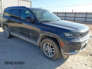 2023 Jeep Grand Cherokee Laredo with VIN 1C4RJKAG4P8894673, listed as a IAAI auction lot 42801354 with 48,680 mi miles and . Bid and sale history available at DreamBid. Image 1.