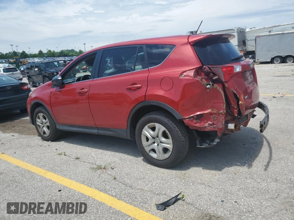 2015 Toyota RAV4 LE с VIN 2T3BFREV4FW302587, выставлен на аукционе Copart как лот 62742565 с пробегом 142 410 миль миль и Списание • Salvage title. История ставок и продаж доступна на DreamBid. Изображение 2.