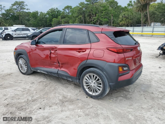 2020 Hyundai Kona SEL with VIN KM8K22AA6LU408775, listed as a Copart auction lot 50141055 with 22,278 mi miles and Non Repairable. Bid and sale history available at carsss.com. Image 2.