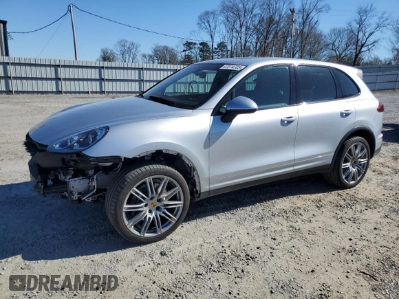 2016 Porsche Cayenne with VIN WP1AA2A28GLA00736, listed as a Copart auction lot 47074705 with 43,719 mi miles and Salvage Title. Bid and sale history available at carsss.com. Image 1.