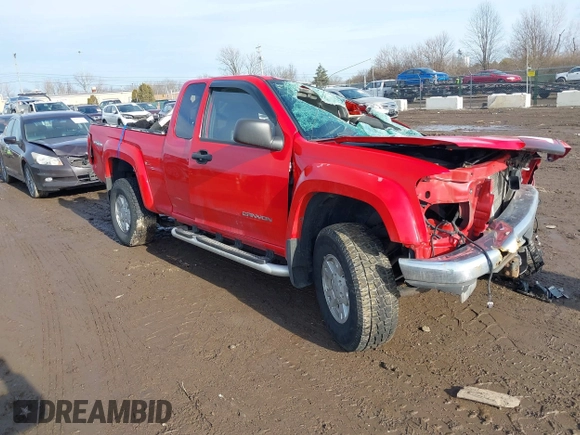 2005 GMC Canyon SLE Z71 with VIN 1GTDT196558252499, listed as a IAAI auction lot 41479498 with 132,669 mi miles. Bid and sale history available at carsss.com. Image 1.