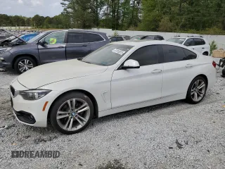 2018 BMW 4 Series 430i with VIN WBA4J1C51JBG78564, listed as a Copart auction lot 51810575 with 73,491 mi miles and Clean Title. Bid and sale history available at carsss.com. Image 1.