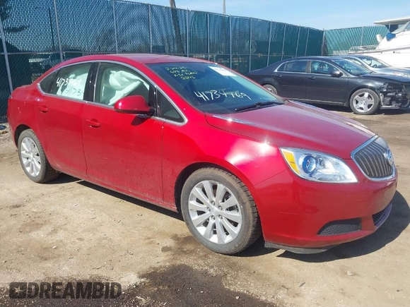 2016 Buick Verano with VIN 1G4PP5SK6G4119434, listed as a IAAI auction lot 41734469 with 51,342 mi miles and . Bid and sale history available at carsss.com. Image 1.