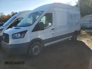 2018 Ford Transit with VIN 1FTYR2XG6JKA52990, listed as a Copart auction lot 81602414 with 99,172 mi miles and Clean title. Bid and sale history available at DreamBid. Image 1.