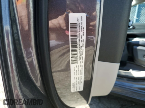 2017 Chrysler Pacifica Touring L Plus with VIN 2C4RC1EGXHR778592, listed as a Copart auction lot 54518165 with 189,760 mi miles and Clean Title. Bid and sale history available at DreamBid. Image 13.