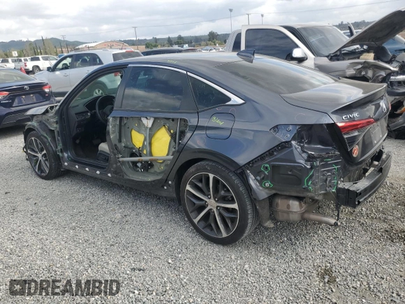 2024 Honda Civic Touring z VIN 2HGFE1F98RH336464, wystawiony jako Copart lot #50504775 z przebiegiem 14 655 mil mil oraz Szkoda całkowita • Salvage title. Historia ofert i sprzedaży dostępna na DreamBid. Obrazek 2.