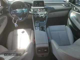 2020 Genesis G70 2.0T with VIN KMTG64LA2LU062426, listed as a Copart auction lot 57937265 with 45,255 mi miles and Salvage title. Bid and sale history available at DreamBid. Image 8.