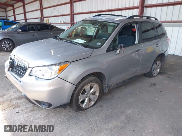 2014 Subaru Forester Premium z VIN JF2SJADC8EH541081, wystawiony jako IAAI lot #42647777 z przebiegiem 120 951 mil mil oraz . Historia ofert i sprzedaży dostępna na DreamBid. Obrazek 2.