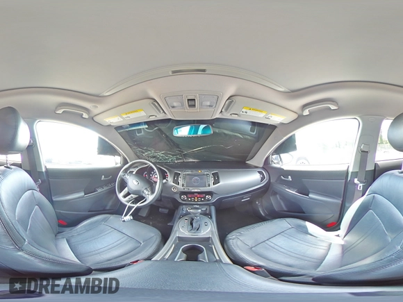2014 Kia Sportage EX with VIN KNDPCCAC2E7629547, listed as a Copart auction lot 61255755 with 86,324 mi miles and Salvage title. Bid and sale history available at DreamBid. Image 16.