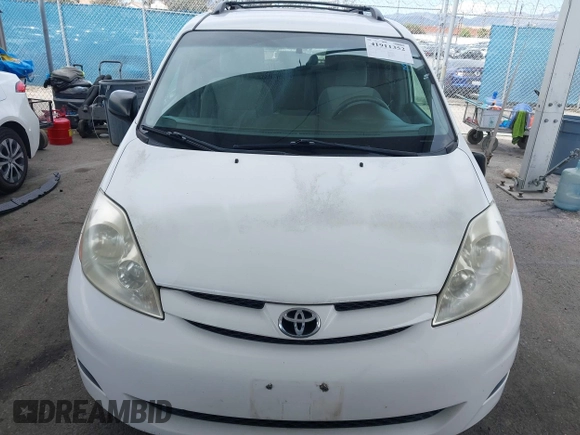 2007 Toyota Sienna CE with VIN 5TDZK23C27S023466, listed as a IAAI auction lot 41911352 with 166,600 mi miles and . Bid and sale history available at DreamBid. Image 12.
