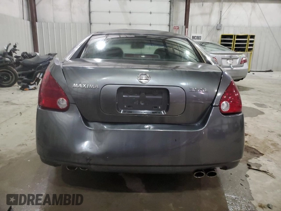 2006 Nissan Maxima 3.5 SE with VIN 1N4BA41E36C858454, listed as a Copart auction lot 41794045 with 0 mi miles and Non Repairable. Bid and sale history available at carsss.com. Image 6.