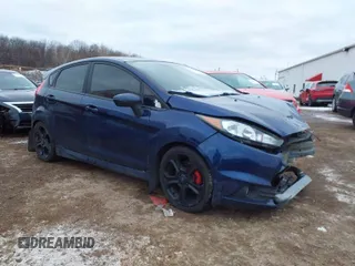 2016 Ford Fiesta ST with VIN 3FADP4GX6GM201907, listed as a IAAI auction lot 41359247 with 58,632 mi miles. Bid and sale history available at carsss.com. Image 1.