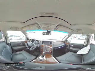 2017 Nissan Armada SL with VIN JN8AY2NDXH9008199, listed as a Copart auction lot 50427455 with 170,542 mi miles and Salvage Title. Bid and sale history available at carsss.com. Image 13.