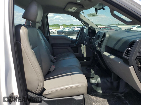 2017 Ford F-150 XL with VIN 1FTMF1C89HKE53850, listed as a Copart auction lot 50959155 with 166,647 mi miles and Salvage Title. Bid and sale history available at carsss.com. Image 10.