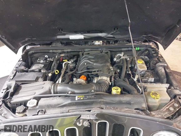 2017 Jeep Wrangler Unlimited Sahara z VIN 1C4BJWEG5HL746971, wystawiony jako IAAI lot #41959241 z przebiegiem 47 458 mil mil oraz . Historia ofert i sprzedaży dostępna na DreamBid. Obrazek 10.