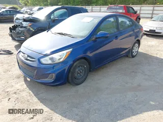 2016 Hyundai Accent SE with VIN KMHCT4AE6GU990270, listed as a IAAI auction lot 42063321 with 109,883 mi miles. Bid and sale history available at carsss.com. Image 2.