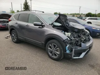 2020 Honda CR-V EX-L z VIN 5J6RW2H87LL019508, wystawiony jako Copart lot #59014035 z przebiegiem 112 061 mil mil oraz Szkoda całkowita • Salvage title. Historia ofert i sprzedaży dostępna na DreamBid. Obrazek 4.