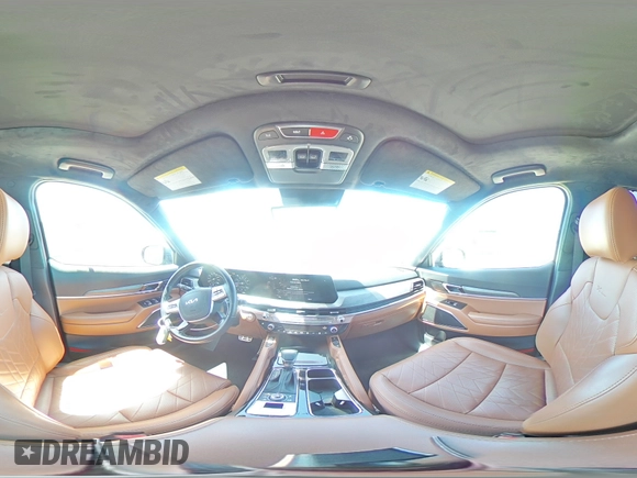 2024 Kia Telluride SX Prestige X-Line с VIN 5XYP5DGC9RG437414, выставлен на аукционе Copart как лот 56765505 с пробегом 16 557 миль миль и Списание • Salvage title. История ставок и продаж доступна на DreamBid. Изображение 16.