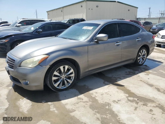2012 Infiniti M37 with VIN JN1BY1AP4CM332476, listed as a Copart auction lot 61488314 with 249,252 mi miles and Clean Title. Bid and sale history available at carsss.com. Image 1.