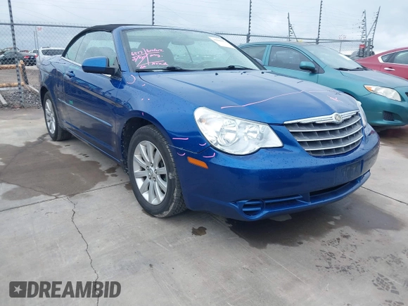 2010 Chrysler Sebring Touring with VIN 1C3BC5ED4AN147603, listed as a IAAI auction lot 41888976 with 83,800 mi miles and . Bid and sale history available at DreamBid. Image 1.