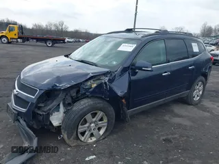 2011 Chevrolet Traverse 1LT with VIN 1GNKVGEDXBJ223343, listed as a IAAI auction lot 42033068 with 195,519 mi miles and . Bid and sale history available at DreamBid. Image 2.