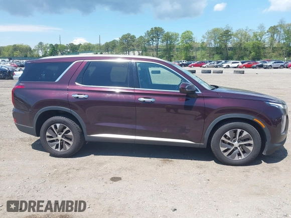2021 Hyundai Palisade SEL z VIN KM8R2DHE9MU175205, wystawiony jako IAAI lot #42213457 z przebiegiem 158 469 mil mil oraz . Historia ofert i sprzedaży dostępna na DreamBid. Obrazek 13.