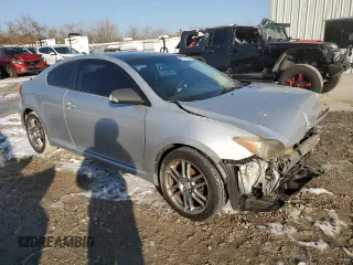 2007 Scion tC Spec with VIN JTKDE177270205026, listed as a Copart auction lot 82774994 with 0 mi miles and Salvage Title. Bid and sale history available at carsss.com. Image 4.