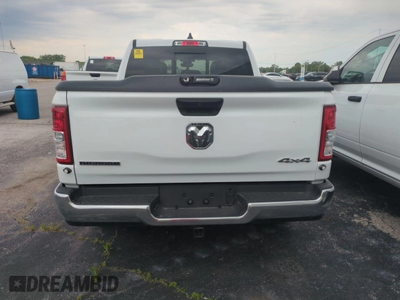 2023 Ram 1500 Big Horn with VIN 1C6RRFFG7PN518566, listed as a IAAI auction lot 42585867 with 172 mi miles and . Bid and sale history available at DreamBid. Image 13.