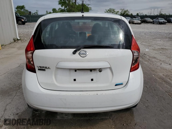 2015 Nissan Note S Plus with VIN 3N1CE2CP5FL448350, listed as a Copart auction lot 54602025 with 156,124 mi miles and Clean Title. Bid and sale history available at DreamBid. Image 6.