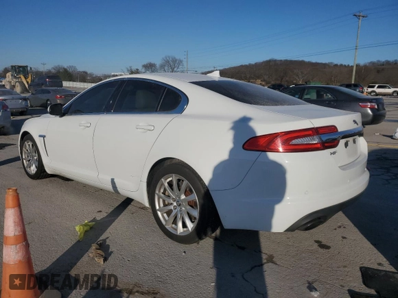 2013 Jaguar XF I4 RWD with VIN SAJWA0ES3DPS71960, listed as a Copart auction lot 46400345 with 0 mi miles and Clean Title. Bid and sale history available at carsss.com. Image 2.