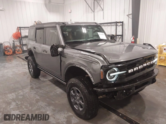 2022 Ford Bronco with VIN 1FMEE5DP5NLA92073, listed as a IAAI auction lot 41270416 with 39,868 mi miles. Bid and sale history available at carsss.com. Image 6.