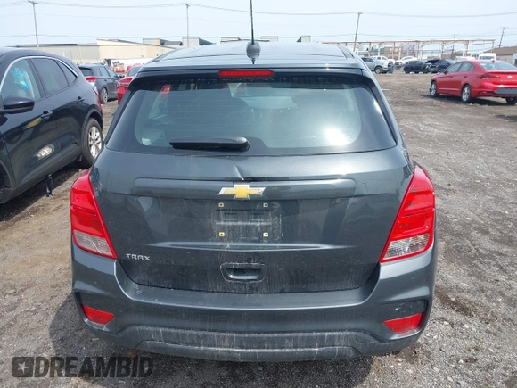 2020 Chevrolet Trax LS with VIN 3GNCJKSBXLL185161, listed as a IAAI auction lot 42032231 with 82,587 mi miles and . Bid and sale history available at DreamBid. Image 14.