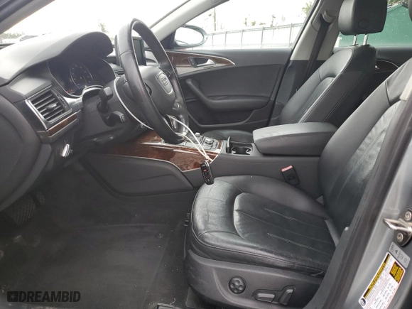 2013 Audi A6 3.0T Premium Plus with VIN WAUGGAFC7DN015375, listed as a Copart auction lot 52260285 with 131,714 mi miles and Clean Title. Bid and sale history available at carsss.com. Image 7.